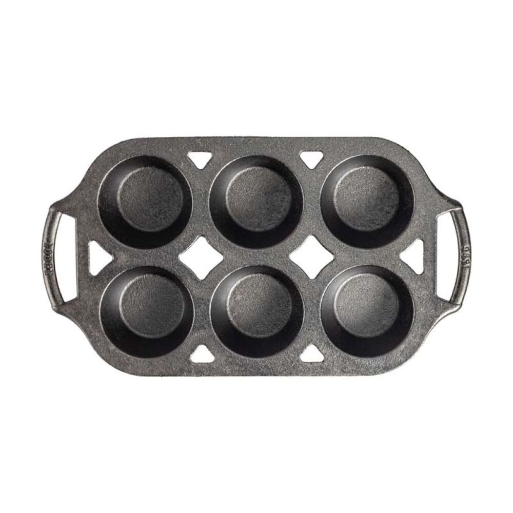 image of Seasoned Cast Iron Muffin Pan