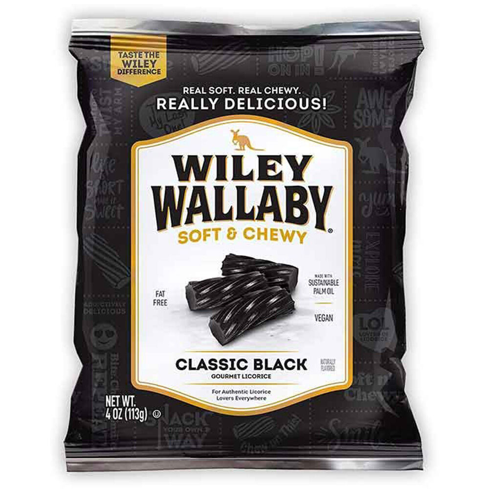 image of 4 oz Classic Black Licorice
