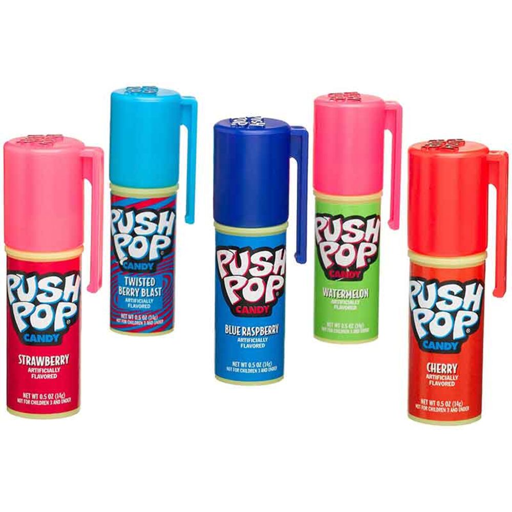 image of 0.5 oz Fruit Frenzy Push Pop (Flavor May Vary)