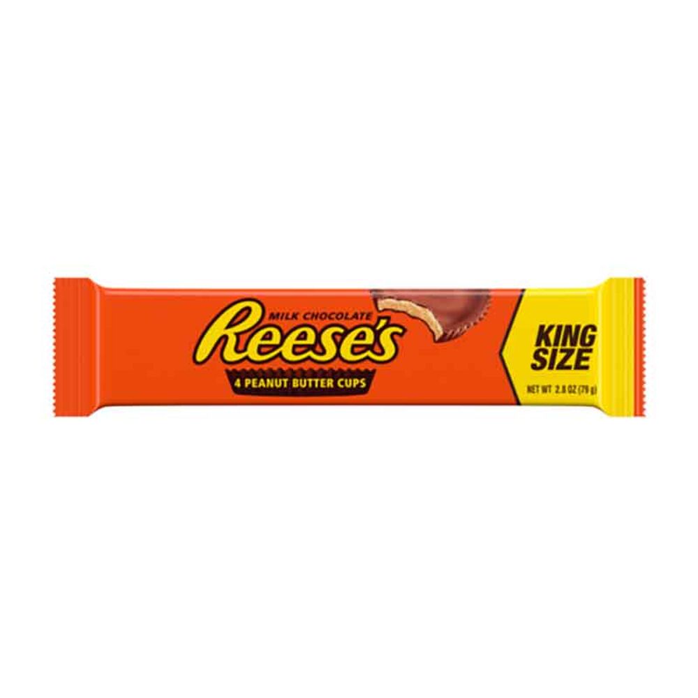 image of King Size Peanut Butter Cups, 2.8 oz 