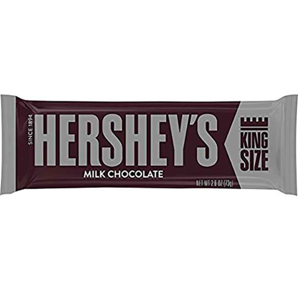 image of King Size Milk Chocolate Bar, 2.6 oz 