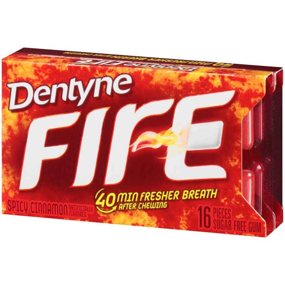 image of 16 pc Fire Spicy Cinnamon Gum