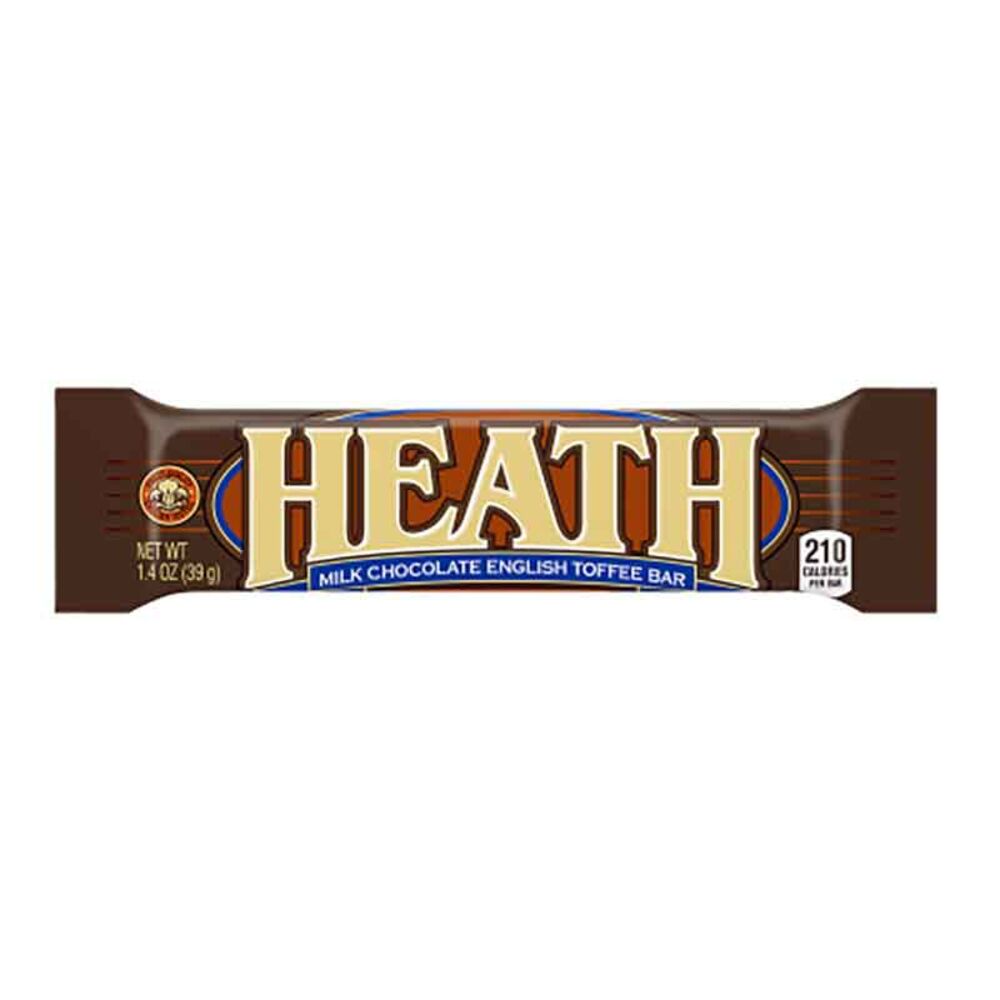 image of Heath Chocolatey English Toffee Candy Bars, 1.4 oz 