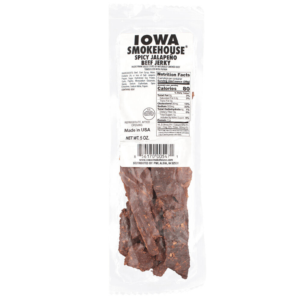 image of Spicy Jalapeño Beef Jerky, 5 oz