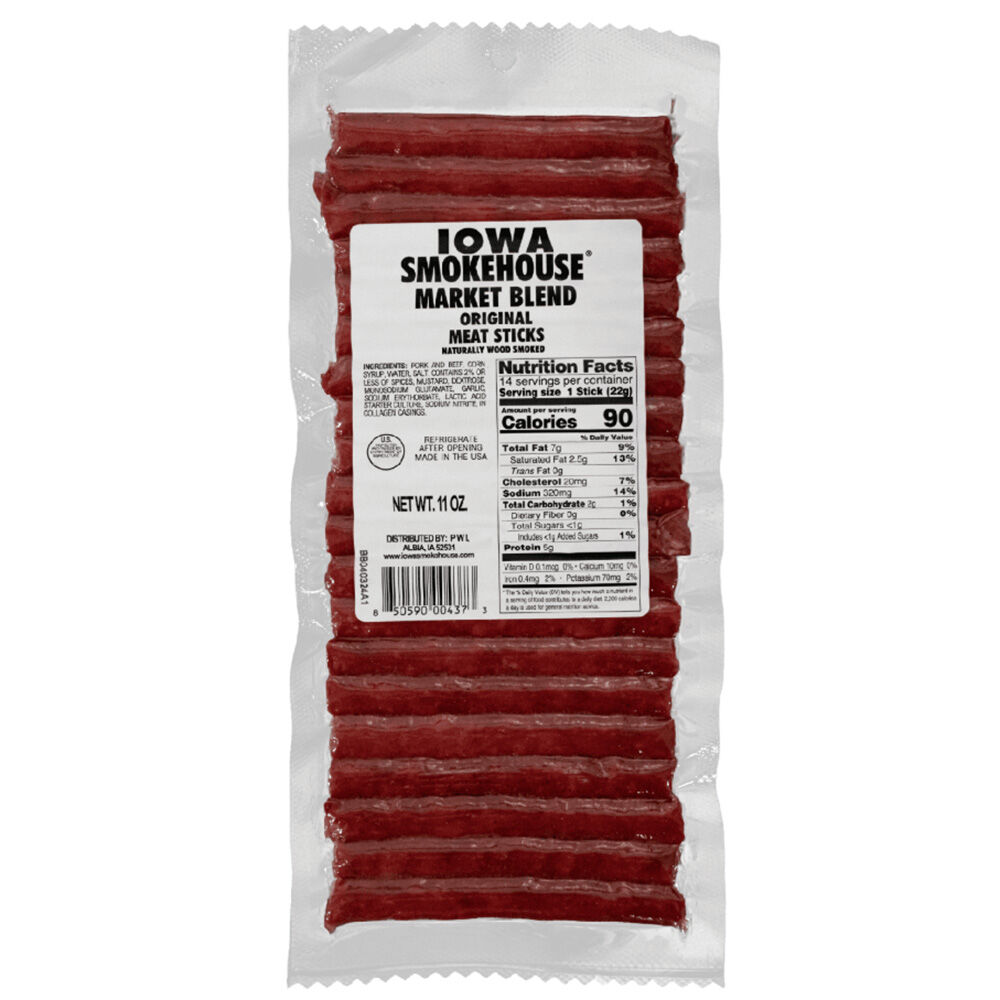 image of Market Blend Original Meat Sticks, 11 oz