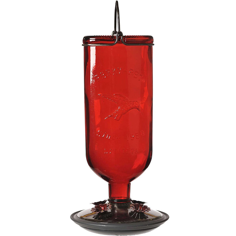 image of Woodstream Red Antique Hummingbird Feeder, 16 OZ