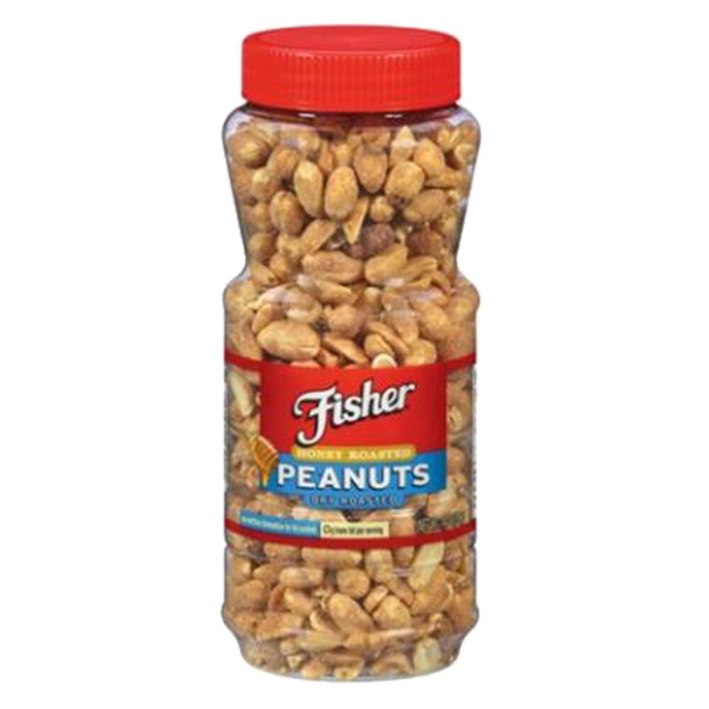 image of Dry Honey Roasted Peanuts, 14 oz