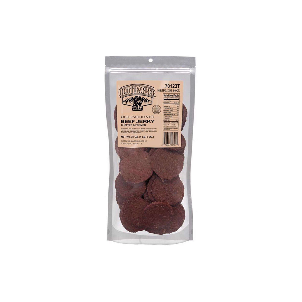 image of Double Eagle Beef Jerky Rounds- Old Fashioned, 21 oz