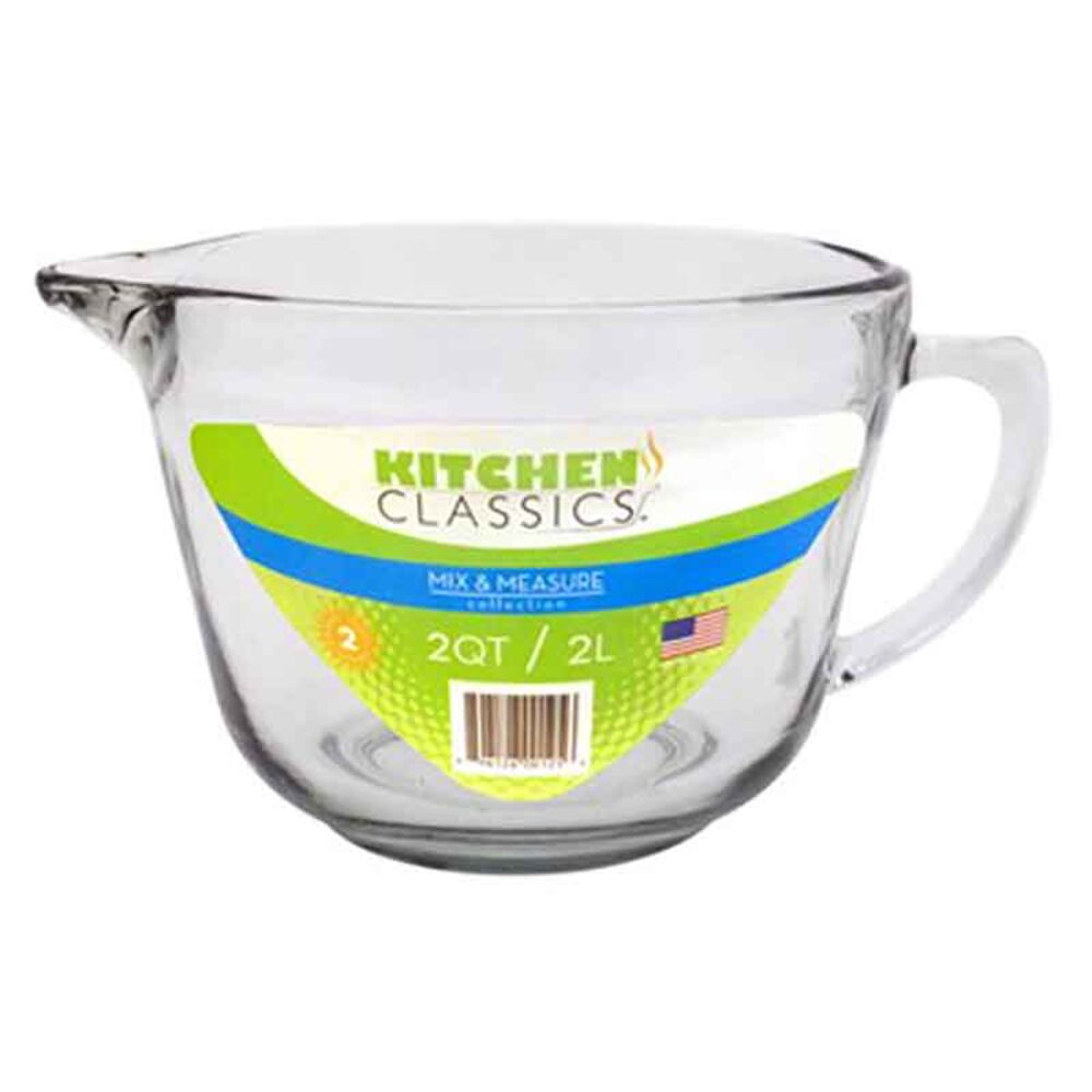image of 2-qt Glass Batter Bowl