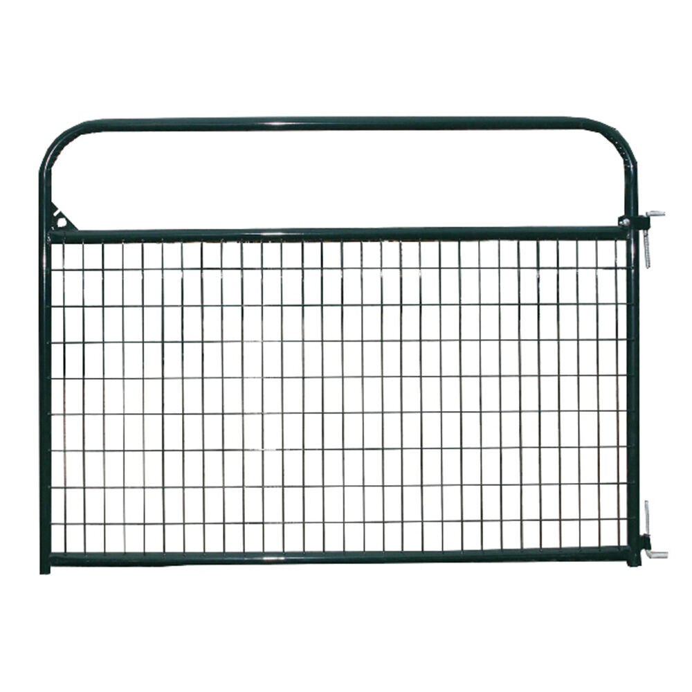 image of 4 ft x 4 ft Green Wire-Filled Economy Gate