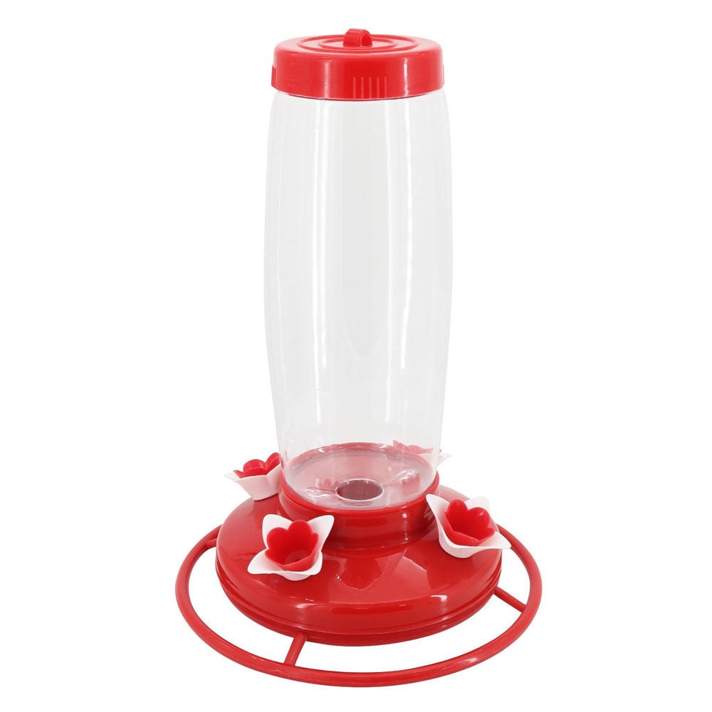 image of Plastic Hummingbird Feeder, 24.5 oz