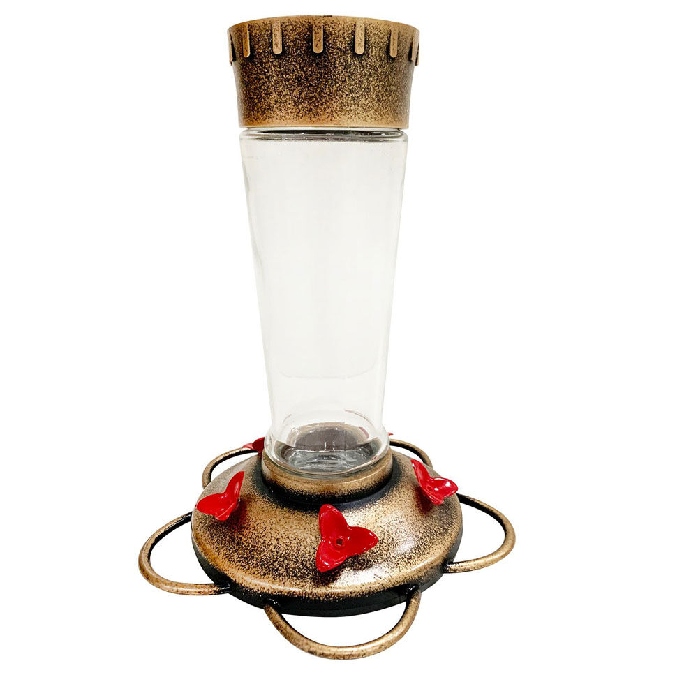 image of Vintage Hummingbird Feeder, 10 oz