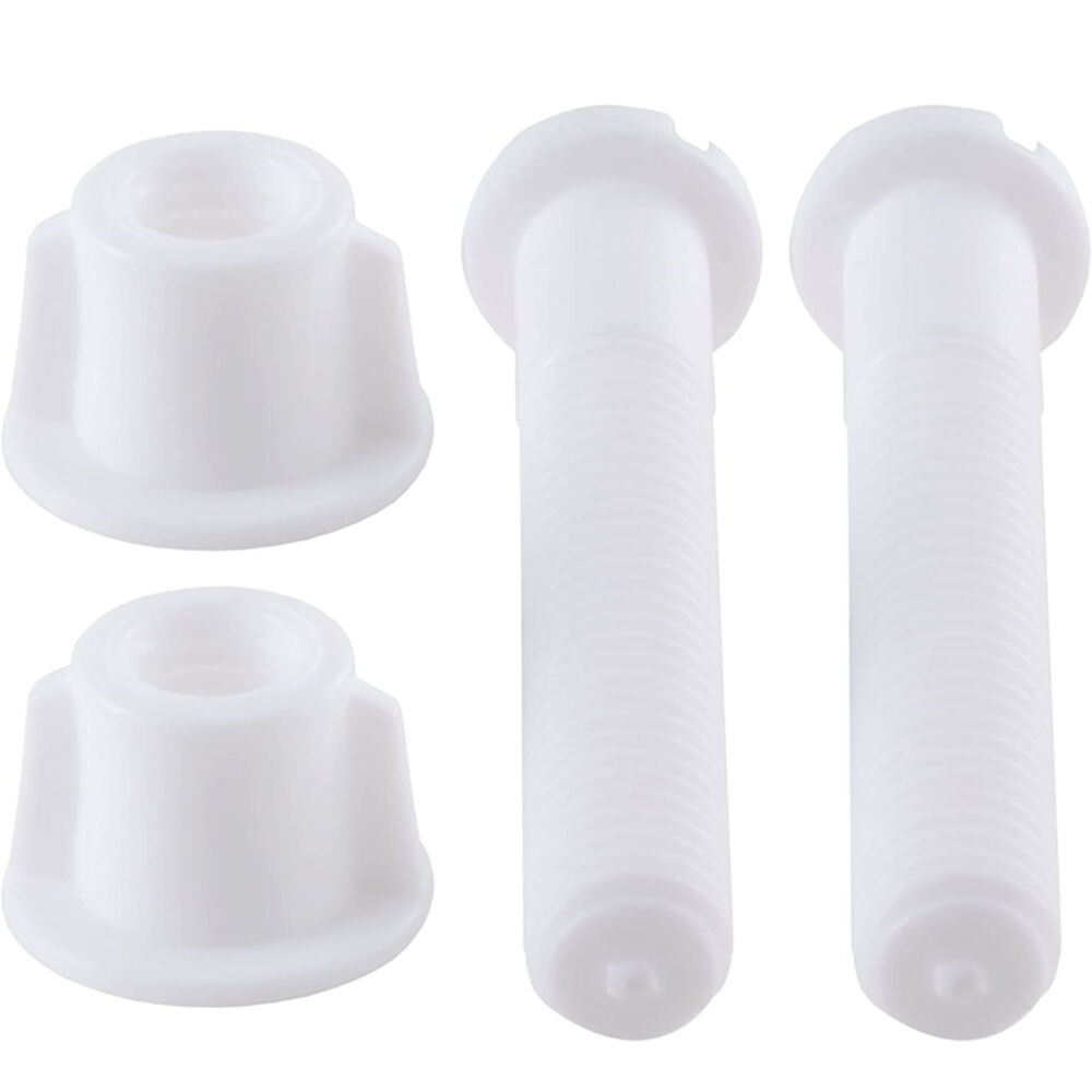 image of 503 4120 Plastic Toilet Seat Hinge Bolt for Top Mount Toilet Seat Hinges, 4.5-Inch x 2.2-Inch x 1-1/2-Inch