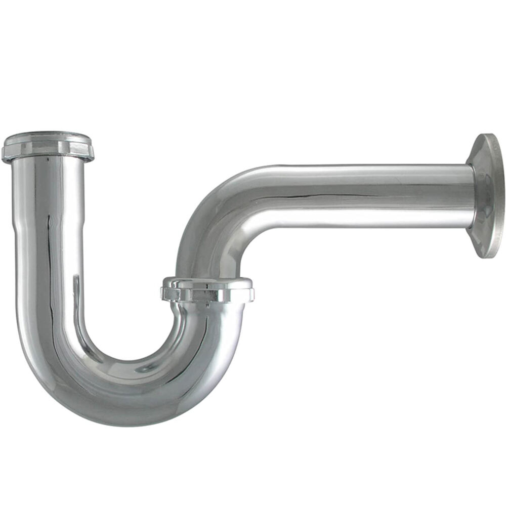 image of 505 6040 P-Trap, 1-1/4-Inch, Silver