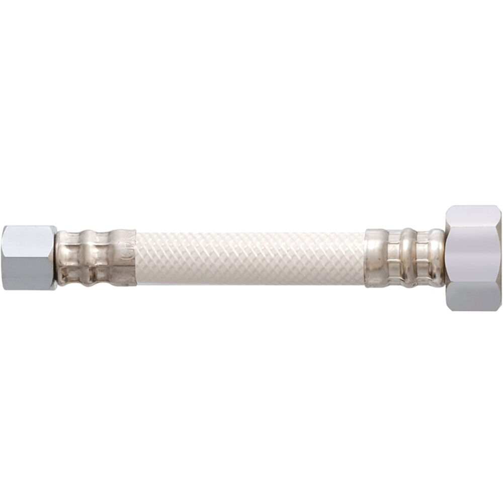 image of 507 3412 Supply Line, 3/8-Inch x 7/8-Inch x 12-Inch, White
