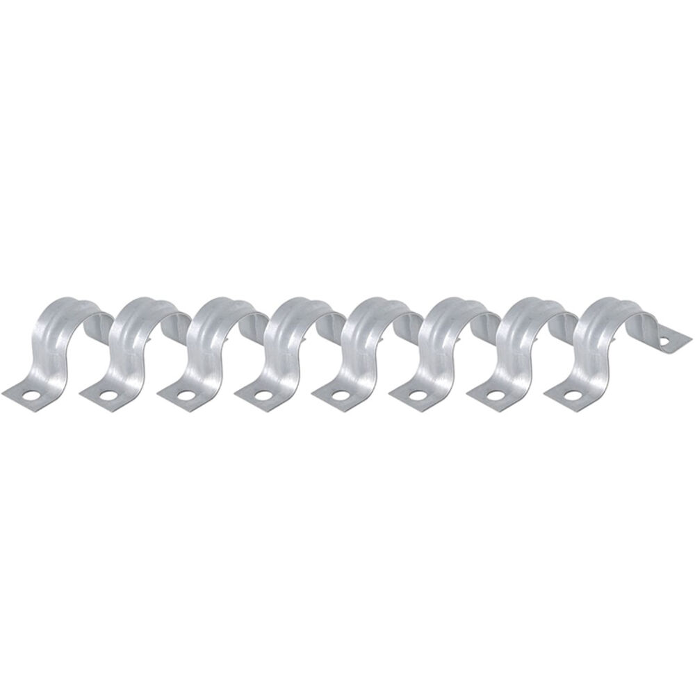 image of 510 3210 Galvanized Pipe Strap, 1/2-Inch