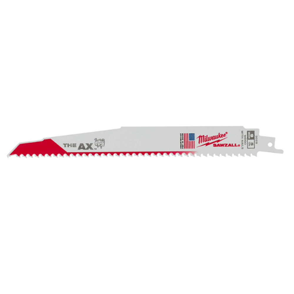 image of 9 in SAWZALL The AX Nail Embedded Wood Blades- 5 TPI
