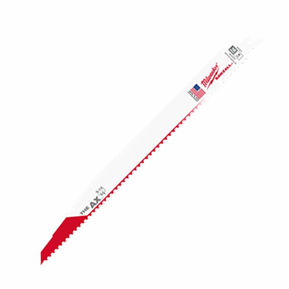 image of 12-in 5 TPI The Ax Sawzall Blade, 5 pack