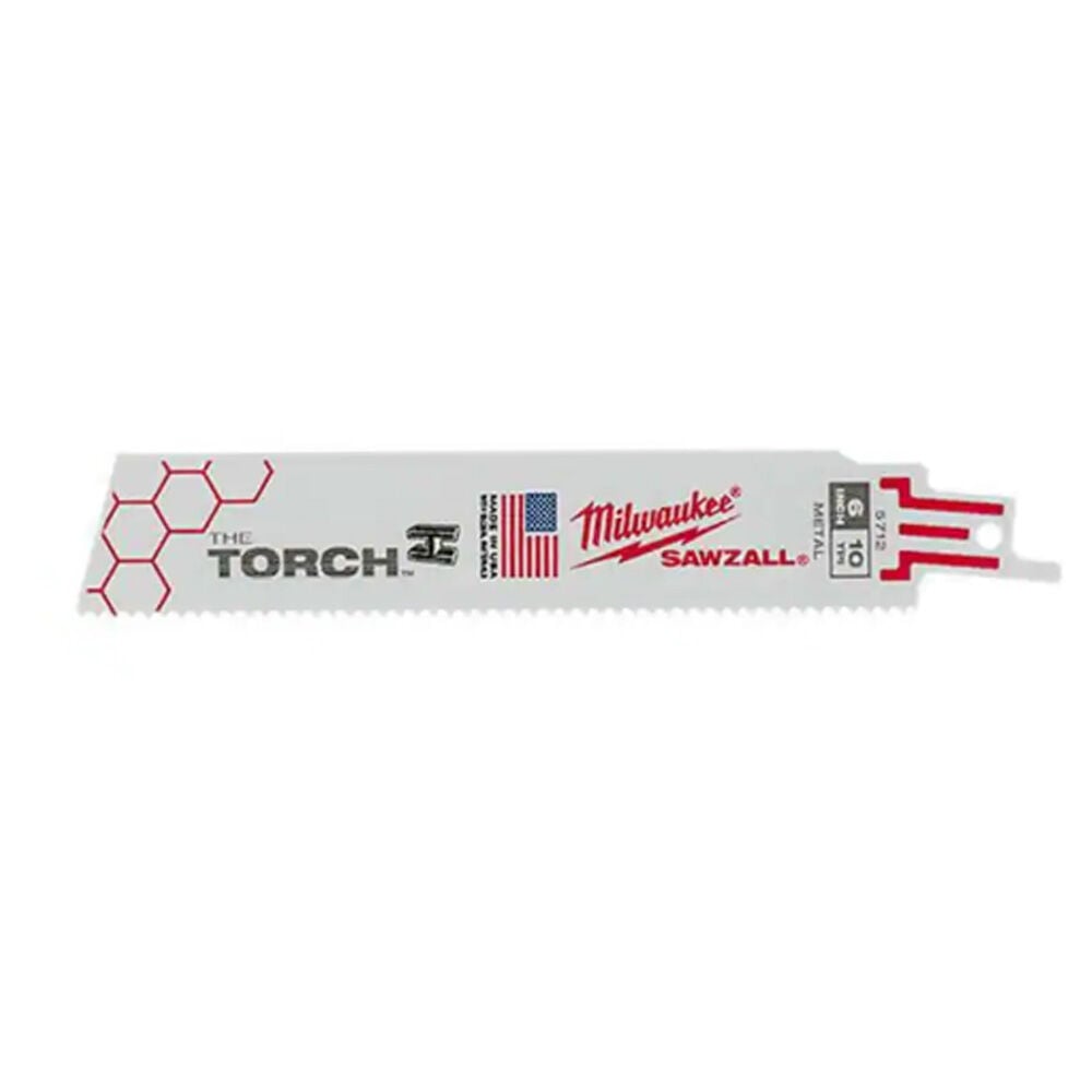 image of 6 in SAWZALL TORCH Metal Demolition Blades- 5 pk