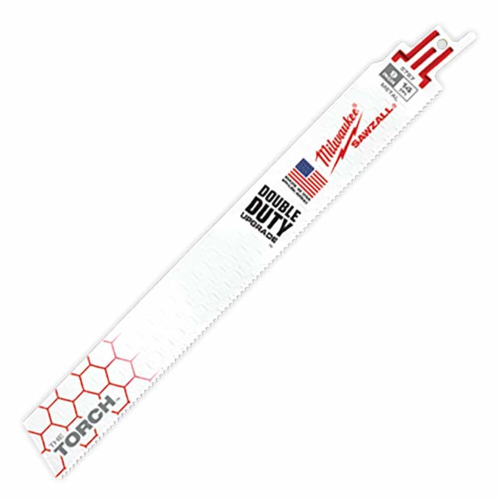 image of 9-in 14 TPI The Torch Sawzall Blade, 5 pack