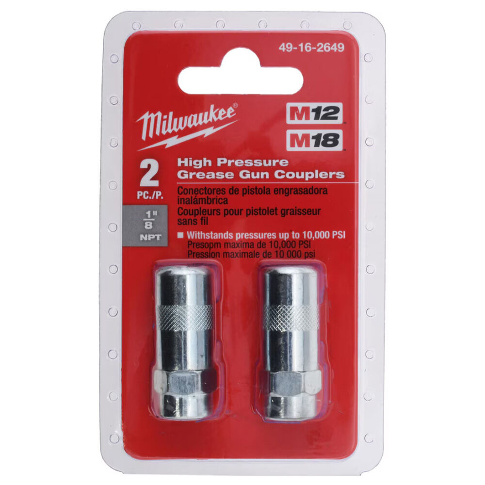 image of High Pressure Grease Coupler- 2 pc