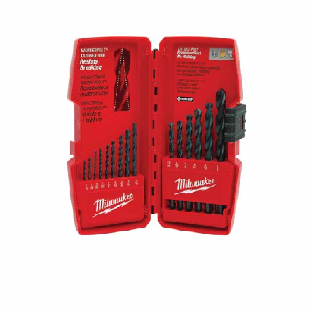 image of Black Oxide Drill Bit Set- 15 pc