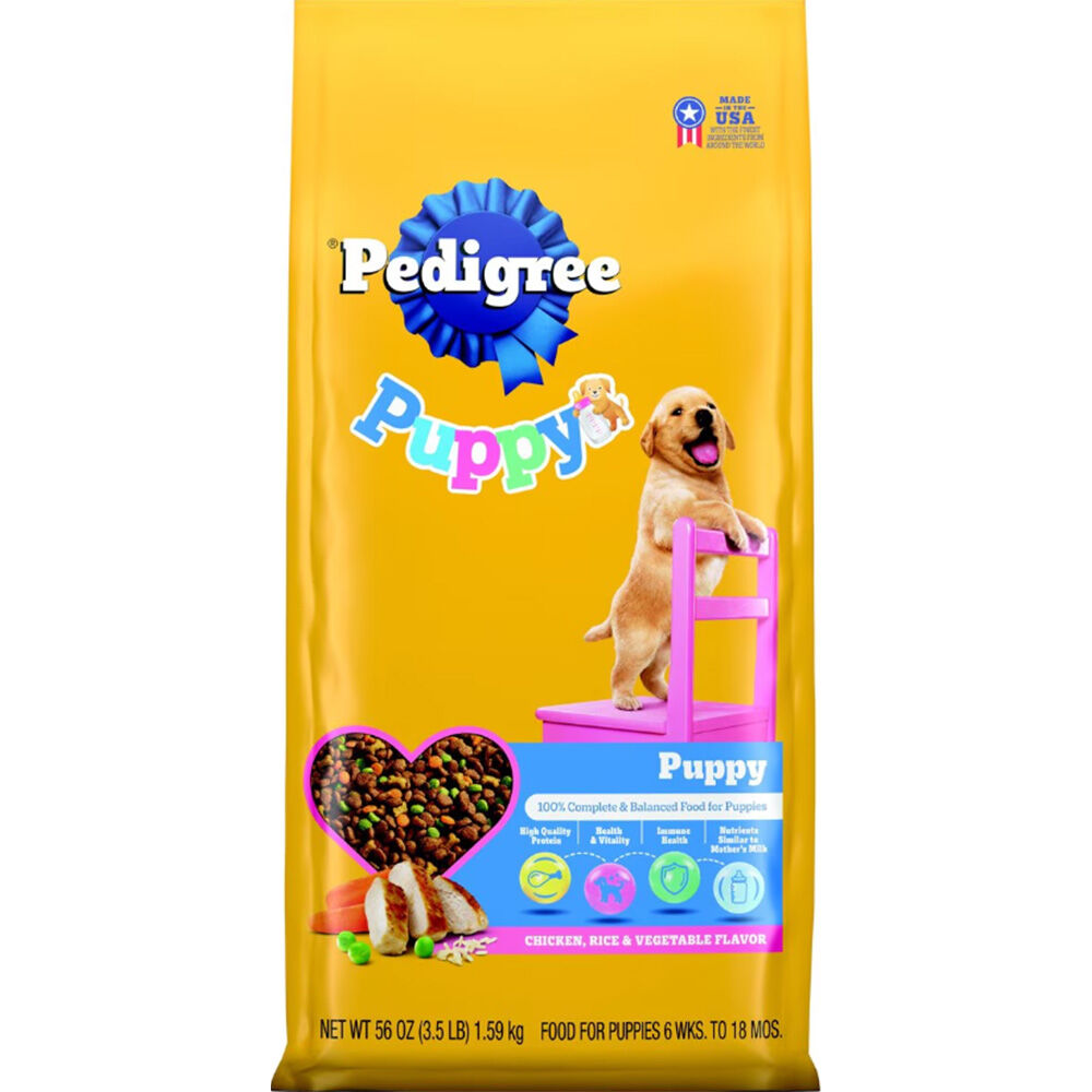 image of Puppy Growth & Protection Chicken & Vegetable Puppy Food, 3.5 lb