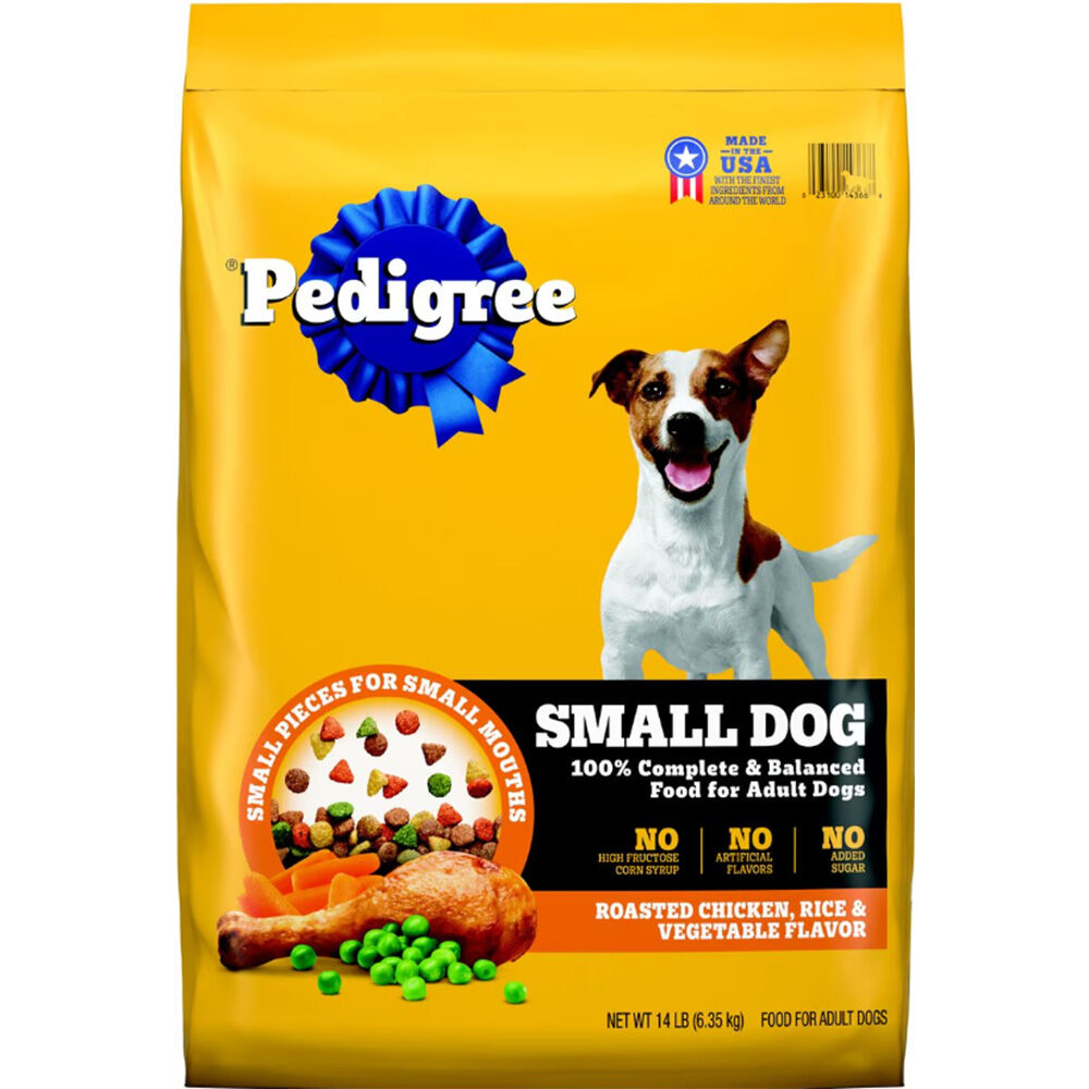 image of Small Dog Complete Nutrition Roasted Chicken, Rice & Vegetable Dog Food, 15.9 lb