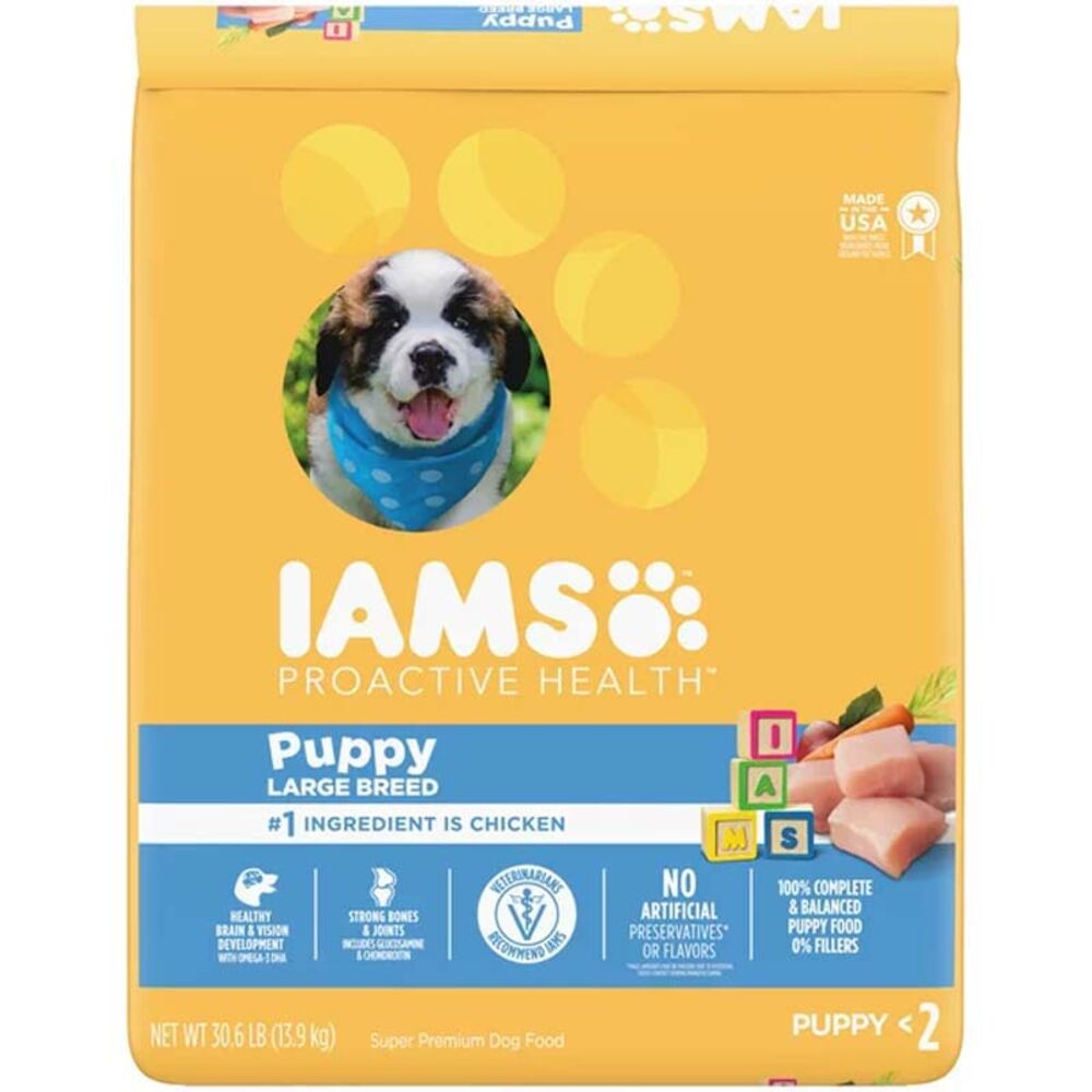 image of Proactive Health Large Breed Smart Puppy Food, 30 lb