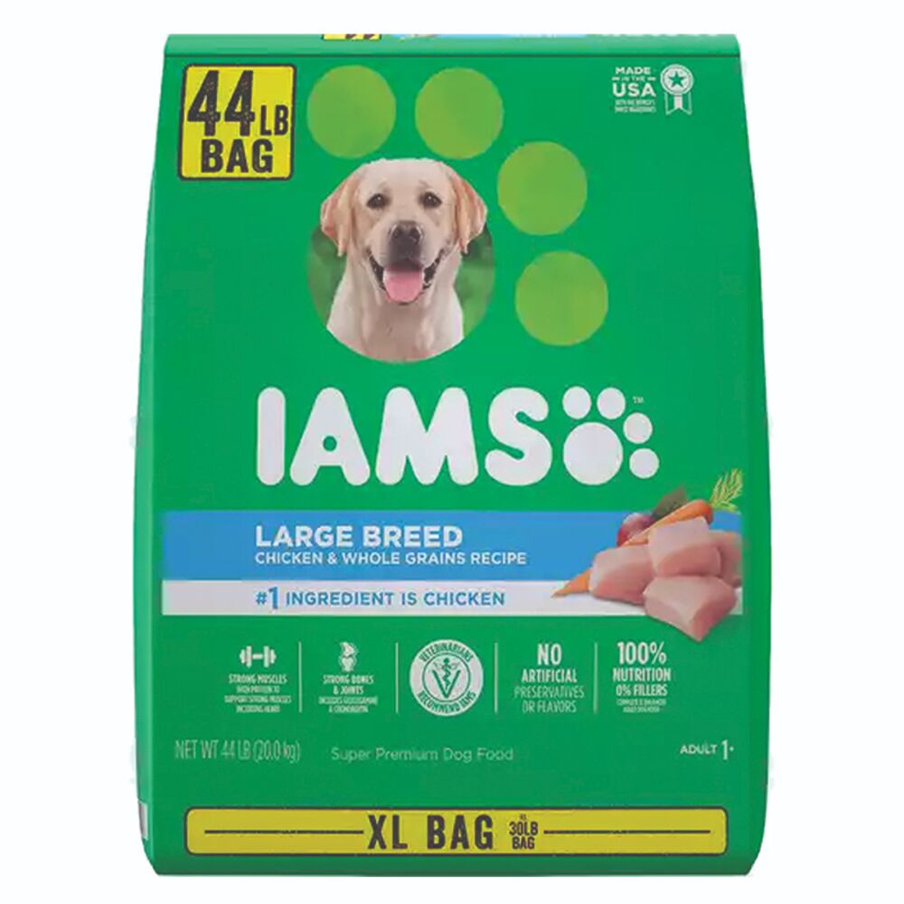 image of Proactive Health Chicken & Whole Grain Recipe Large Breed Dry Dog Food, 44 lb