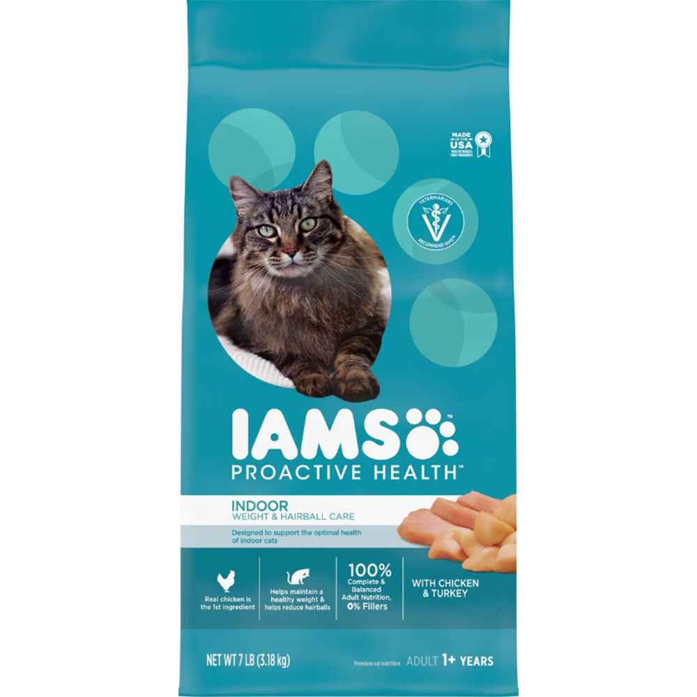 image of Dry Cat Food- Proactive Health, Indoor, Chicken, 7 lb