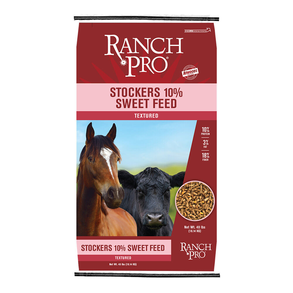 image of Stockers 10% Sweet Feed, 40 lbs.