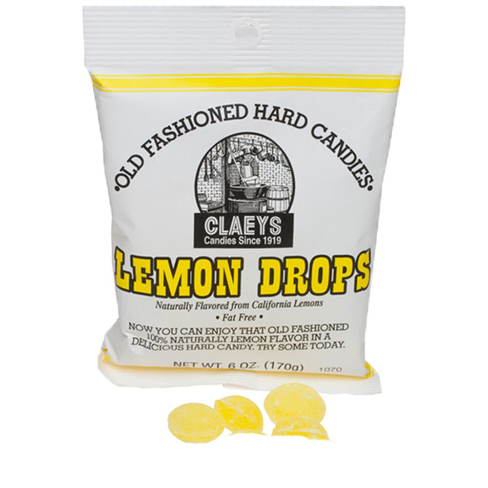 image of 6 oz Old Fashioned Hard Candies, Lemon