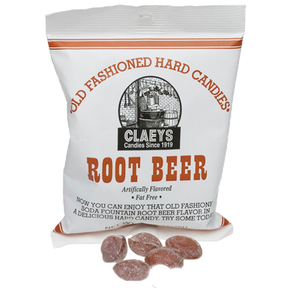 image of 6 oz Old Fashioned Hard Candies, Root Beer