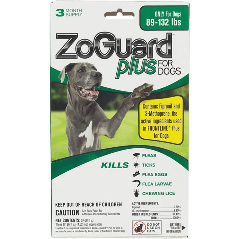 image of Flea and Tick Control for Dogs for 89-132 lb