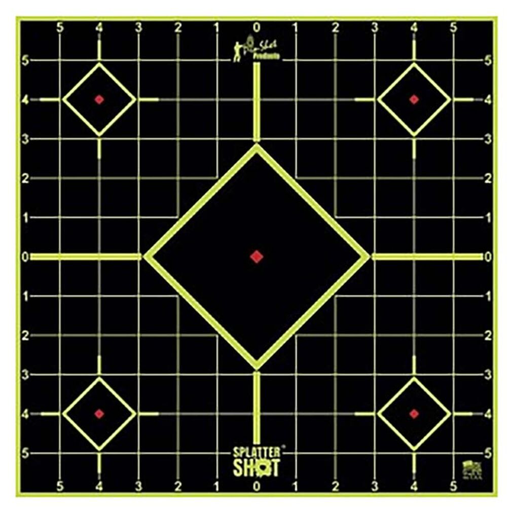 image of 12-in Green Splatter Shot Peel & Stick Sight In Target, 5 targets