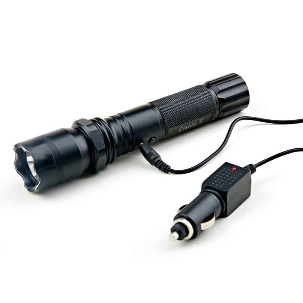 image of Diablo Concealed Stun Gun with Tactical Flashlight