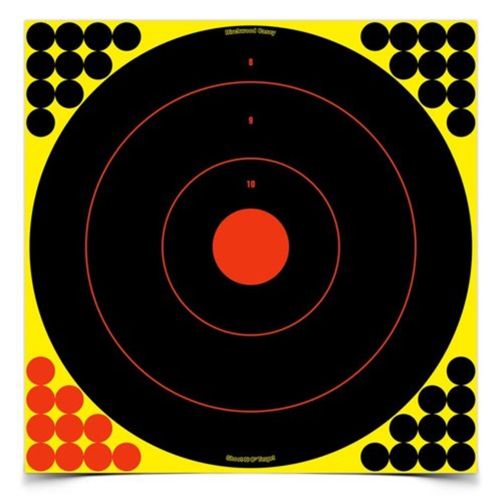 image of Shoot-N-C 17.25-in Bull's-Eye Target, 5 pack