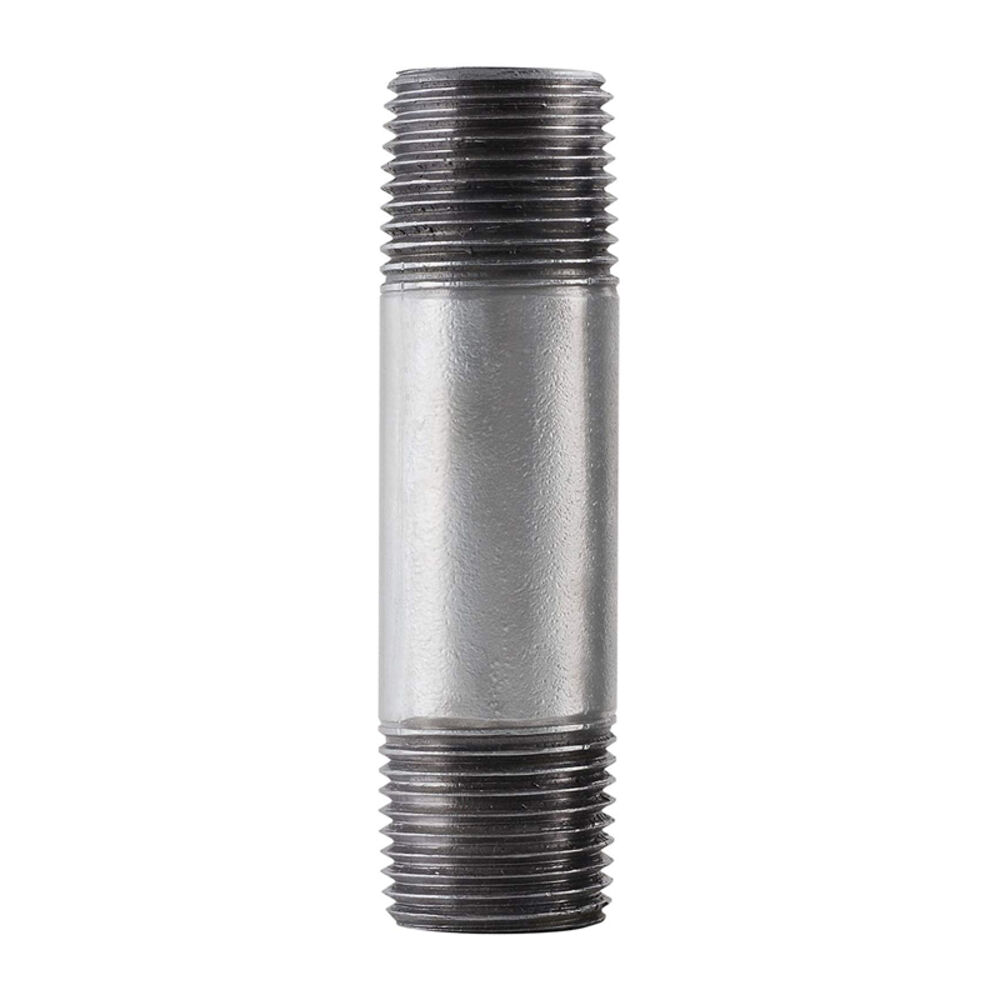 image of 309 14X4 Pipe Nipple, 1/4-Inch X 4-Inch, Black