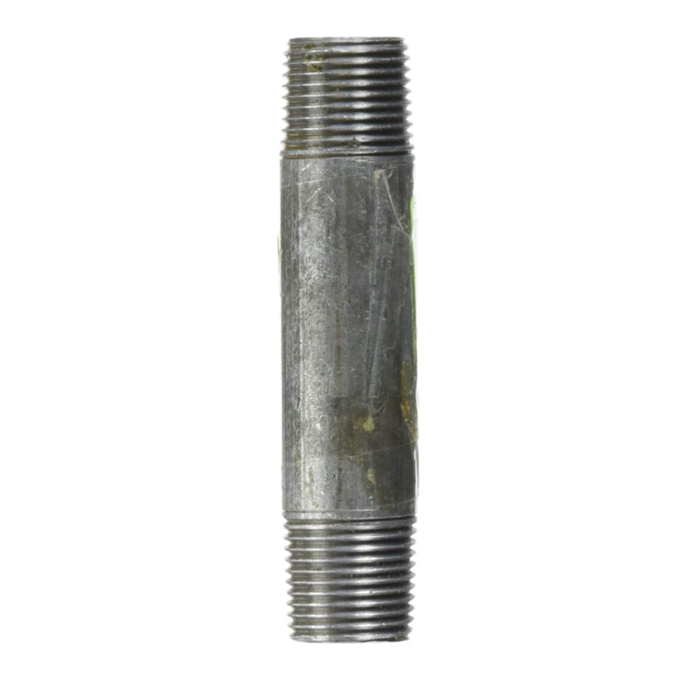 image of 309 38X3 Pipe Nipple, 3/8-Inch X 3-Inch, Black