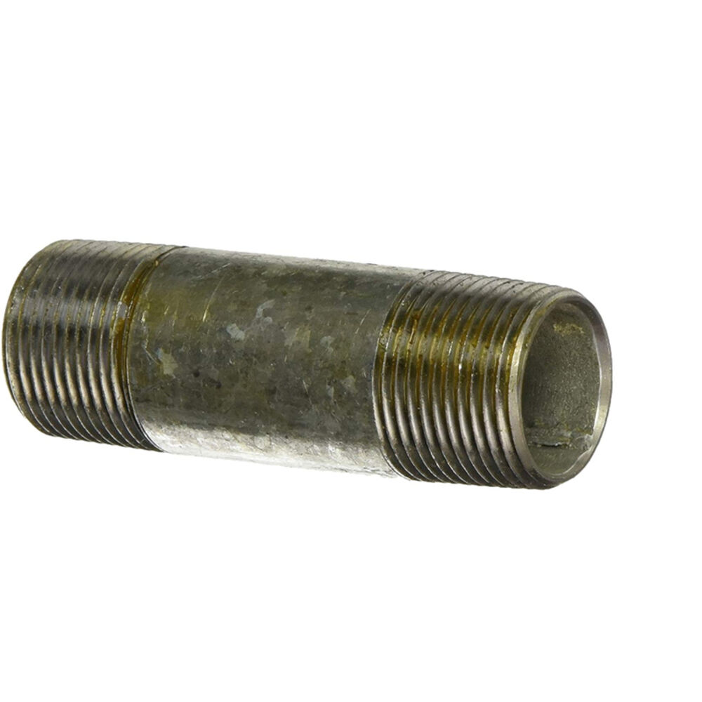 image of 301 34X3 Pipe Nipple, 3/4-Inch X 3-Inch, Black
