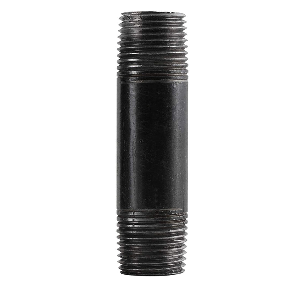 image of 308 38X6 Pipe Nipple, 3/8-Inch X 6-Inch, Black