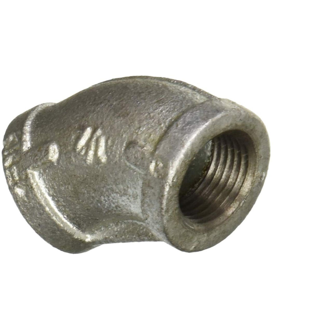 image of 311 E45-12 Galvanized 45 Degree Elbow, 1/2-Inch
