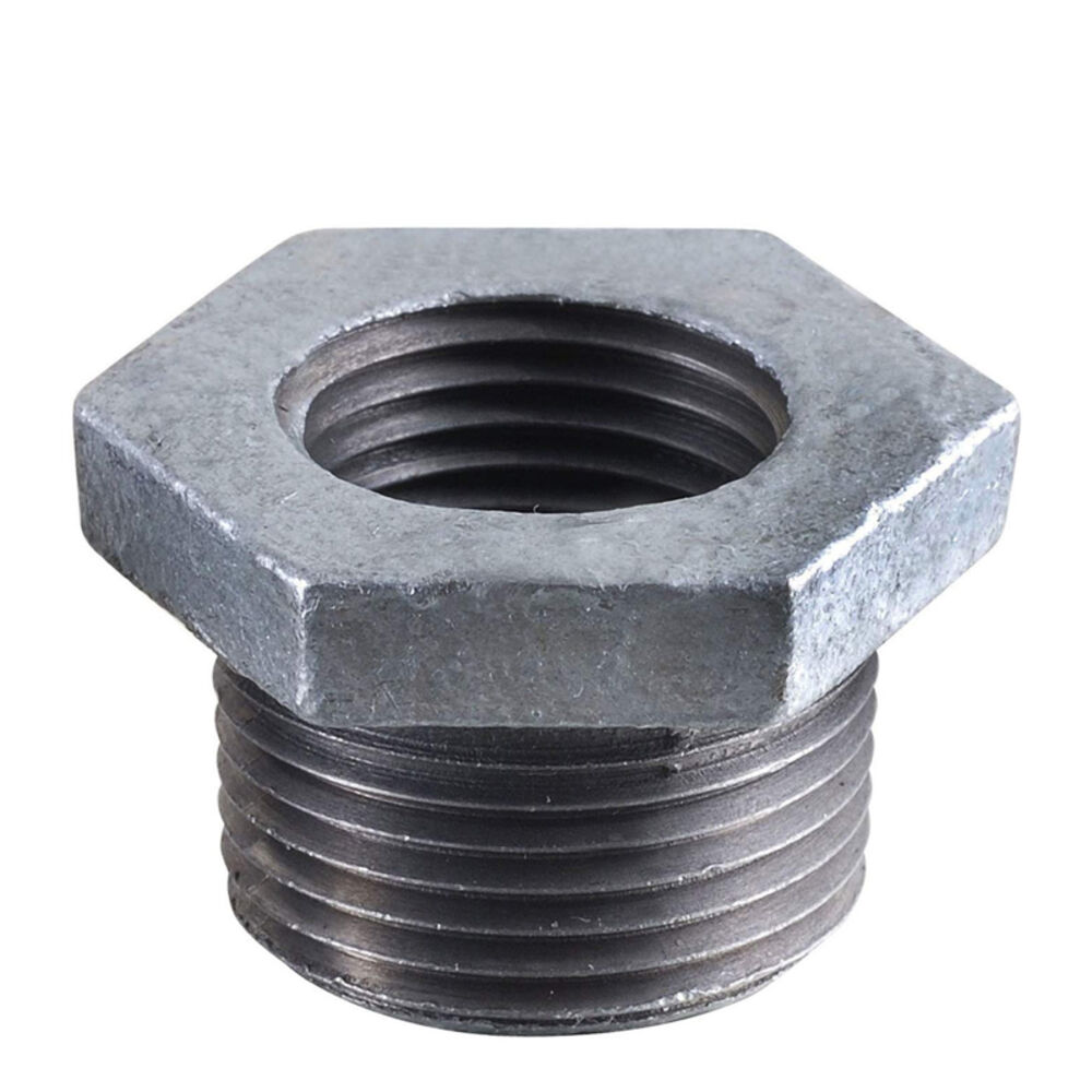 image of 311 B-1214 Galvanized Bushing, 1/2-Inch X 1/4-Inch