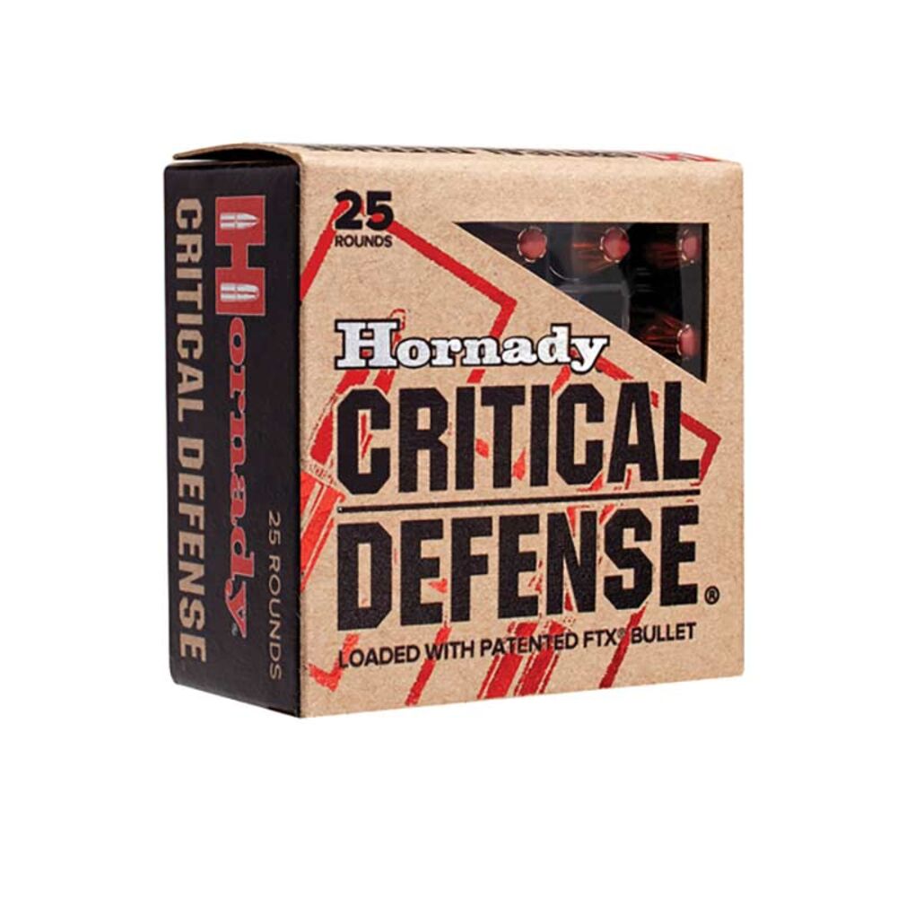 image of Critical Defense 40 S&W 165 Grain Handgun Ammunition, 20 rounds