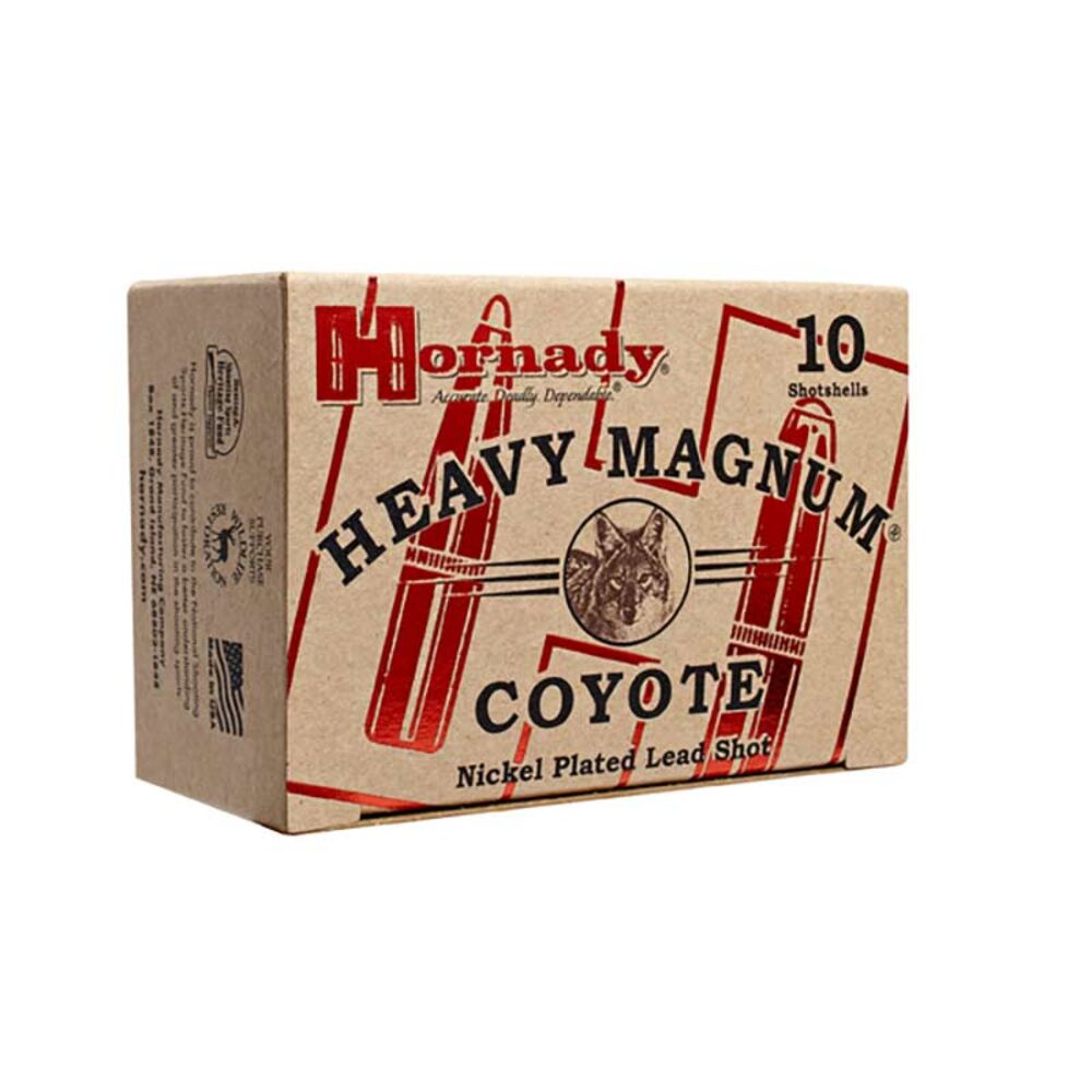 image of Heavy Magnum Coyote 12 ga BB 3 Inch Shotgun Ammunition, 10 rds