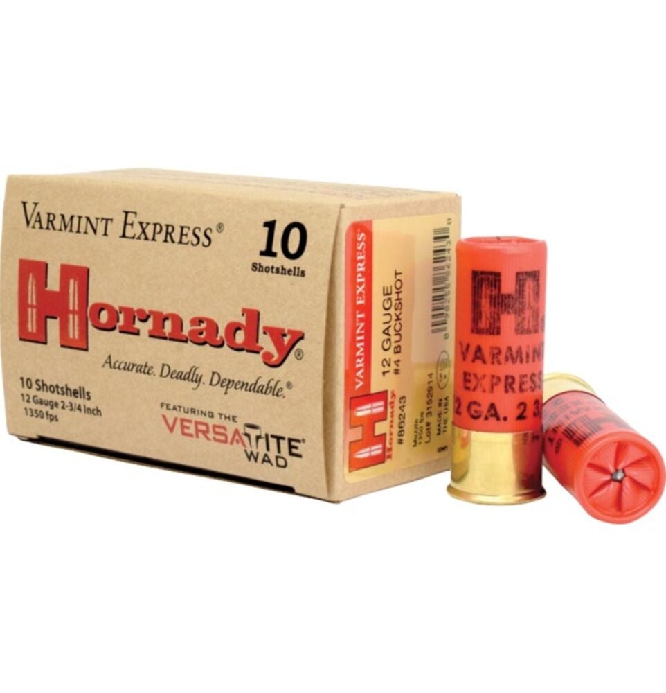 image of 12 GA Varmint Express® #4 Buckshot, 10 ct