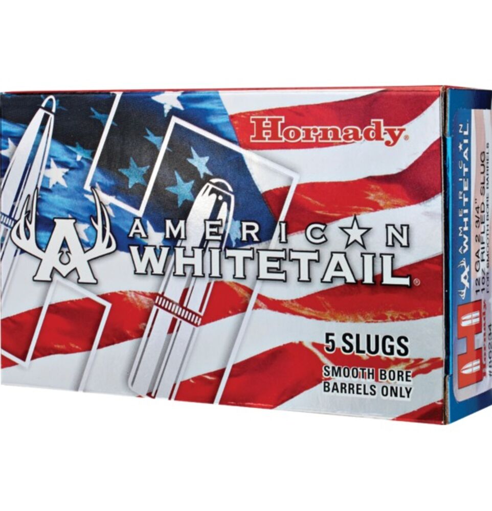 image of 12 GA American Whitetail® 1 Ounce Rifled Slug, 5 ct