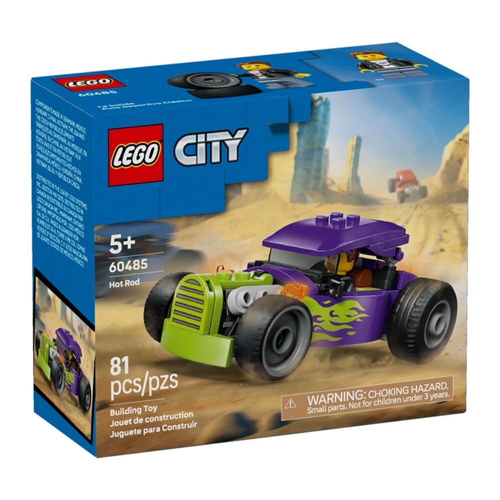 image of City Hot Rod Race Car Building Toy