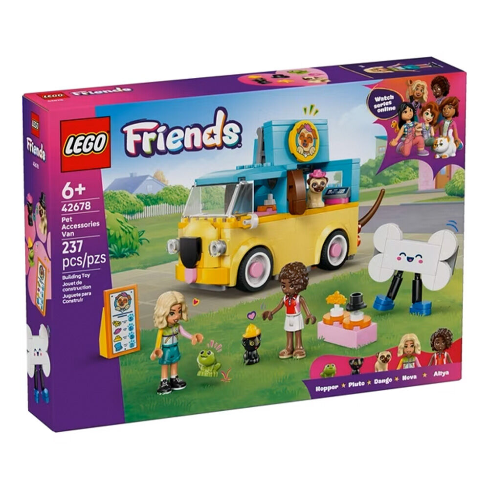 image of Friends Pet Accessories Van Kids Toy